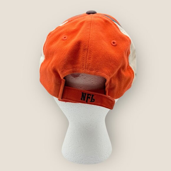 Chicago Bears NFL Adjustable Baseball Cap Navy Orange - Picture 3 of 6